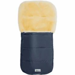 Altabebe Lammfellfußsack Nordkap Marine