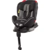 BabyGO Kindersitz Fixleg Rotation 360 Black