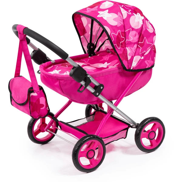 Bayer Design Puppenwagen Pink Sterne 1 Bayer Design Puppenwagen Pink Sterne