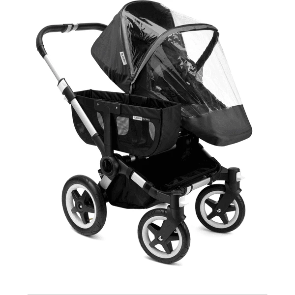 Bugaboo Donkey/Buffalo/Runner Regenabdeckung High Performance Black 1 Bugaboo Donkey/Buffalo/Runner Regenabdeckung High Performance Black