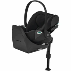 Cybex PLATINUM Babyschale Cloud Z2 I-Size Deep Black Mit Basisstation Base Z2 Black