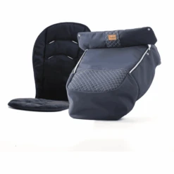 Emmaljunga Fußsack Ergo De Luxe Scandinavian Blue