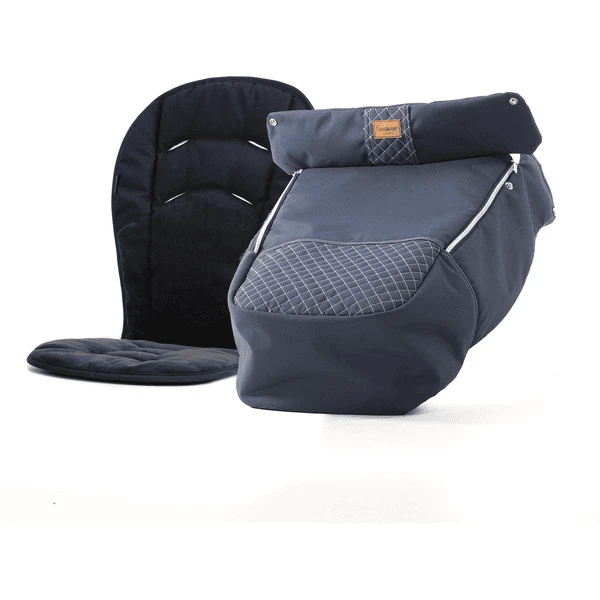 Emmaljunga Fußsack Ergo De Luxe Scandinavian Blue 1 Emmaljunga Fußsack Ergo De Luxe Scandinavian Blue