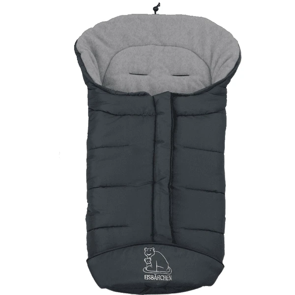 Heitmann Winterfußsack Eisbärchen Grau 1 Heitmann Winterfußsack Eisbärchen Grau