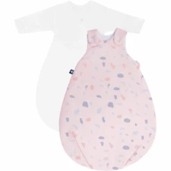 JULIUS ZÖLLNER Babyschlafsack Cosy Terrazzo Blush