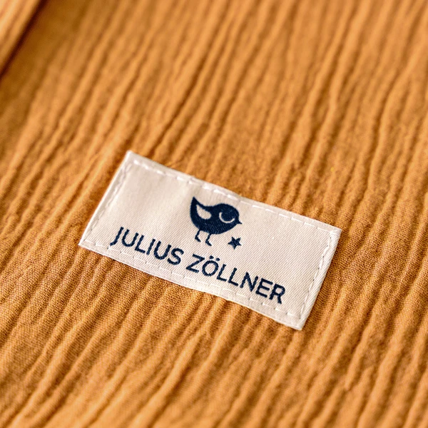 JULIUS ZÖLLNER Sommerschlafsack Musselin Zimt 2 JULIUS ZÖLLNER Sommerschlafsack Musselin Zimt – Bild 2