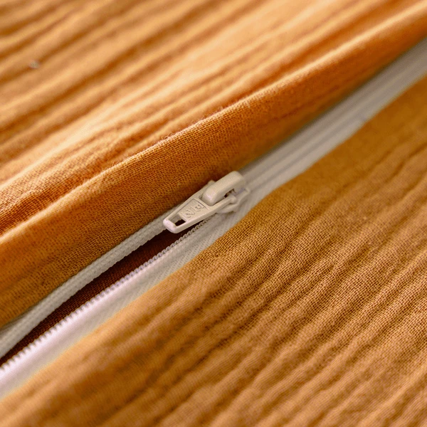 JULIUS ZÖLLNER Sommerschlafsack Musselin Zimt 3 JULIUS ZÖLLNER Sommerschlafsack Musselin Zimt – Bild 3