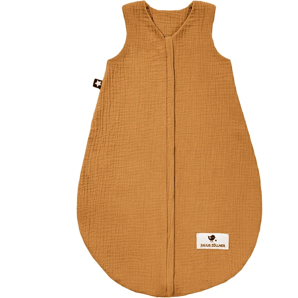 JULIUS ZÖLLNER Sommerschlafsack Musselin Zimt 1 JULIUS ZÖLLNER Sommerschlafsack Musselin Zimt