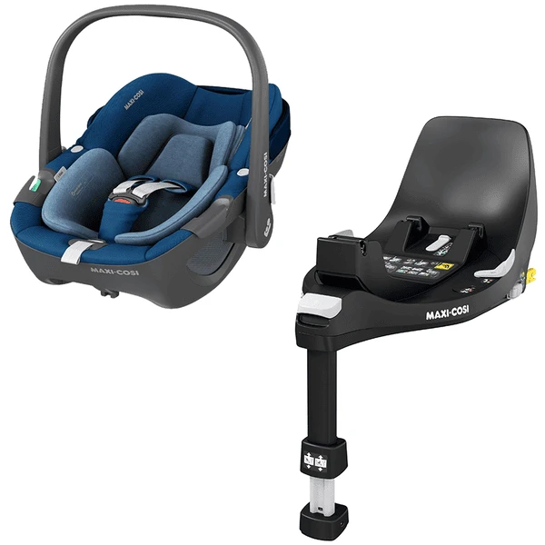 Maxi-Cosi MAXI COSI Set Babyschale Pebble 360 Essential Blue Plus Basisstation FamilyFix 360 1 Maxi-Cosi MAXI COSI Set Babyschale Pebble 360 Essential Blue Plus Basisstation FamilyFix 360