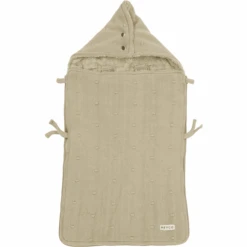 MEYCO Fußsack Mini Knots Sand 40x82 Cm