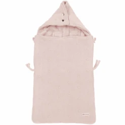 MEYCO Fußsack Mini Knots Soft Pink 40x82 Cm
