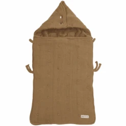 MEYCO Fußsack Mini Knots Toffee 40x82 Cm