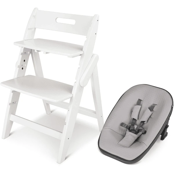 Moji Hochstuhl Yippy Inklusive Neugeborenenaufsatz Snow Birch 1 Moji Hochstuhl Yippy Inklusive Neugeborenenaufsatz Snow Birch