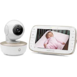 Motorola WLAN Babyphone VM855 Connect Mit 5,0" Farbdisplay LCD