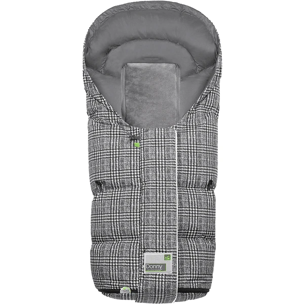 Odenwälder Fußsack Donny-Go Glencheck Graphite 1 Odenwälder Fußsack Donny-Go Glencheck Graphite