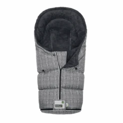 Odenwälder Fußsack Lo-Go Glencheck Graphite