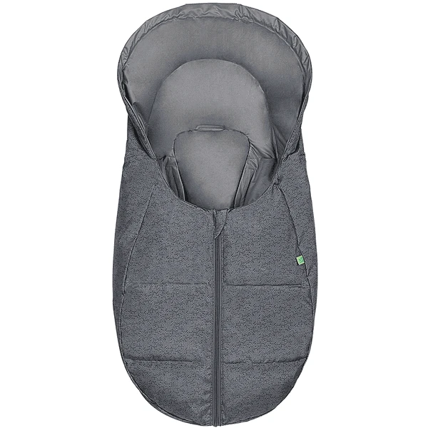 Odenwälder Fußsäckchen BabyNest Dauni Fashion Modern Blizzard Graphite 1 Odenwälder Fußsäckchen BabyNest Dauni Fashion Modern Blizzard Graphite
