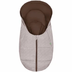 Odenwälder Fußsäckchen BabyNest Dauni Fashion Modern Blizzard Sweet Chocolate