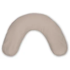 THERALINE Nackenkissen Mittel 100 X 21 Cm Inkl. Bezug Cappuccino Bambus Kollektion