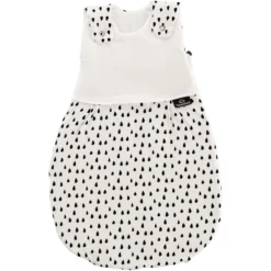 Träumeland Schlafsack Liebmich Tropfen Schwarz